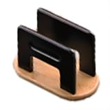 Creative Home Espresso Stained Bamboo Napkin Holder