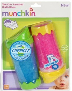 Munchkin The Cupsicle Two 10 Oz Insulated Big Kid Cup
