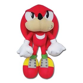 SONIC CLASSIC KNUCKLES PLUSH GE7090