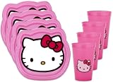 Zak Designs Hello Kitty 8-Piece 'FunTime' Set