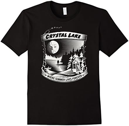 Men's Camp Crystal Lake Shirt Funny Gift For Adventure Shirt 3XL Black
