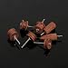 ZHONGJIUYUAN 7 Stlye Leather Burnisher, Leather Slicker Tool,Electric Polished Head DIY Leather Tools