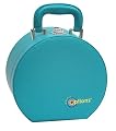 Creative Options Embellishment Hat Box, Teal Textured Pleather