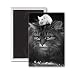 Mighty mouse - 3x2 inch Fridge Magnet - large magnetic button - Magnet