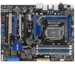 P7P55 Ws Supercomputer P55 ICH10R LGA1156 4DDR3 Qpi