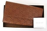 [グッチ] GUCCI メンズ シマコレクション GG型押し レザー 長財布