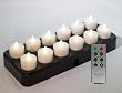 EcoLytes Remote Controlled Rechargable Candles 12 Pack