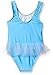 Disney Toddler Girls Frozen Elsa Swimsuit, Blue, 3T