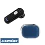 Wireless Bluetooth Handsfree Headset + Premium Unviersal Bluetooth Headset Pouch Carrying Case - 10 Color Available for Samsung Smooth SCH-U350, Trance SCH-U490, Instinct S30, SGH-A657, Propel Pro i627, SGH-T301g, Finesse R810, Impression SGH-A877, Memoir SGH-T929, TwoStep R470, Byline R310, Omnia i910, Renown U810, Hue II R600, Saga i770, Eternity A867, SGH-A777, Gravity T459, Behold T919, Delve R800, A767 Propel, i907 Epix, U430, R550 JetSet, U650 Sway, M540 Rant, M630 Highnote, A637, A837 Rugby (Blue)