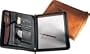 Millennium Leather Vaqueta Padfolio Padfolios,Black Vaqueta Napa