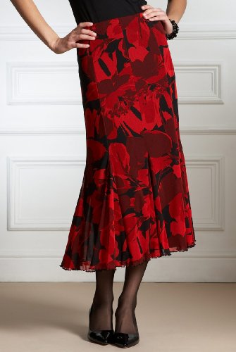 Pleated Rose Skirt