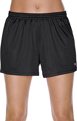 Champion Women's Mesh Shorts, Black, S