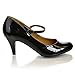 Classic Mary Jane Round Toe Dress Patentmp, New Women Shoe Size by Sully's