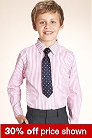 Autograph Striped Shirt & Tie Set