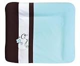 Urra 631 - 1069 - 00 - Wickelauflage mit Applikation 75/85 - Choccolata t&uuml;rkis