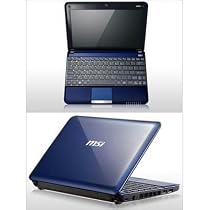 MSI U135-411US 10-Inch Netbook (Blue)
