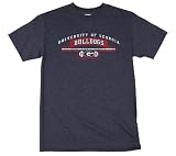 Georgia Bulldogs Distressed Logo Short Sleeve T-Shirt