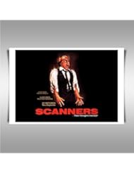 SCANNERS FRAMED A2 CANVAS ART PRINT