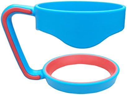 Blue Handle for Yeti Rambler 30 oz Tumblers, Rtic, Sic Cup Anti-Slip Handle (Handle Only)