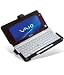 Tuff-Luv Classic Leather case cover for (Sony Vaio series Type P) - Black