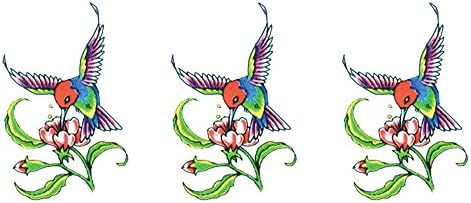 Buy 1 Get 1 Free (3 Hummingbird Temporary Tattoos) #D344-3 from TattooGirlsRule 1.75x1.25 each