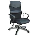 SixBros. Design - Chefsessel Bürostuhl Schreibtischstuhl Drehstuhl Schwarz - 139PM/393 + KOSTENLOSE LIEFERUNG