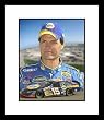 Michael Waltrip NASCAR Auto Racing Framed 8x10 Photograph Collage
