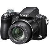 Sony Cyber-shot DSCH50 9.1 MP Digital Camera with 15x Optical Zoom with Super Steady Shot