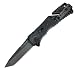 SOG Specialty Knives & Tools TF-7 Trident Tanto, Black TiNi
