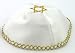 Kippah with Gold Star of David on Top