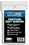 Ultra Pro Postcard Soft Sleeves