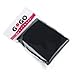 GOGO Thick Solid Color Pro Wrist Sweatband - Black
