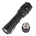 SecurityIng Portable Waterproof LED Flashlight 700LM 5 Modes Mini Torch for Hiking, Camping, Hunting, Other Outdoor Activities and Home Using (18650 Battery Not Included)