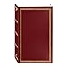 3-Ring Photo Album 300 Pockets Hold 4x6 Photos, Burgundy Red