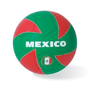 Mikasa Mexico deluxe cushioned cover, size 5, green/red