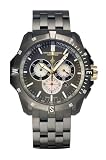 Chase-Durer Men's Crossfire Gunmetal Ion-Plated Stainless Steel Chronograph Watch #850.4GGM