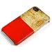 【全18種類】iPhone 4 / 4S ハードケース  インドネシアの国旗柄 アイフォン4 /4S 対応ケースカバー　Hard Case For iPhone4S / 4  液晶保護フィルム　USB充電ケーブル付(1909-9)