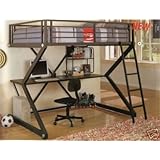 Loft Bed Full Size Work Station