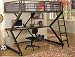 Loft Bed Full Size Work Station