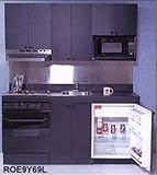 ROE9Y72L Full Feature Kitchenettes Compact Kitchen with Laminate Countertop ....