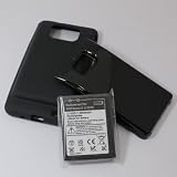 GALAXY S2　大容量 3500mAh バッテリー ＆カバー ＆ TPUケース　ブラック純正の約２倍の容量　 ドコモSC-02C用