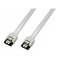 �~���V MCO 6Gbps�Ή�SATA3.0/2.0�Ή�SATA�P�[�u�� �X�g���[�g �� 20���� JST-6S02/WH