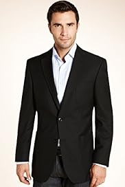 Slim Fit Machine Washable Tumble Dry Blazer