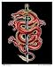 Top Heavy - Red Dragon Around A Sword - Sticker / Decal