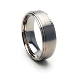 New 8mm Titanium Ring w/ Comfort Fit Band 100's of Sizes & Styles Available