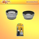 WIDE &TELEPHOTO LENS SET FOR FUJI FINEPIX S700 FUJIFILM
