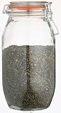 Kitchen Craft Deluxe Glass Preserving Jar, 1500 g (53 oz)
