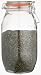 Kitchen Craft Deluxe Glass Preserving Jar, 1500 g (53 oz)
