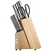 Ginsu Koden Series 10 Piece Commercial Stainless Steel Cutlery Set in Natural Block 5204