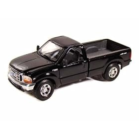 1999 Ford F-350 Truck 1/27 Black: Toys &amp; Games